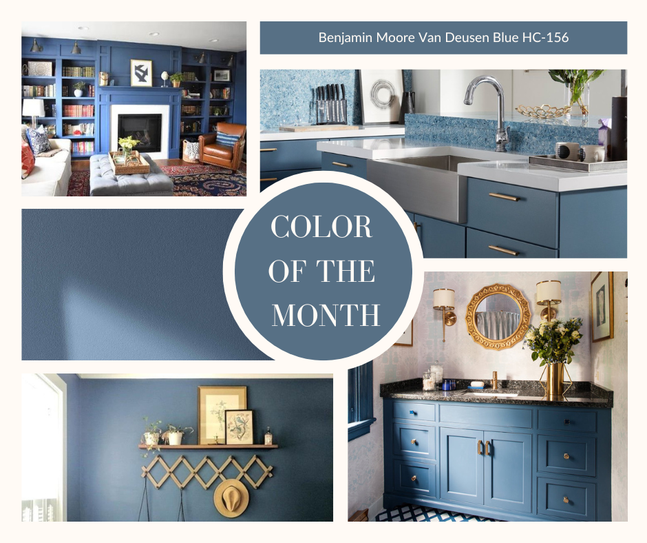 Color of the Month Van Deusen Blue Custom Tampa